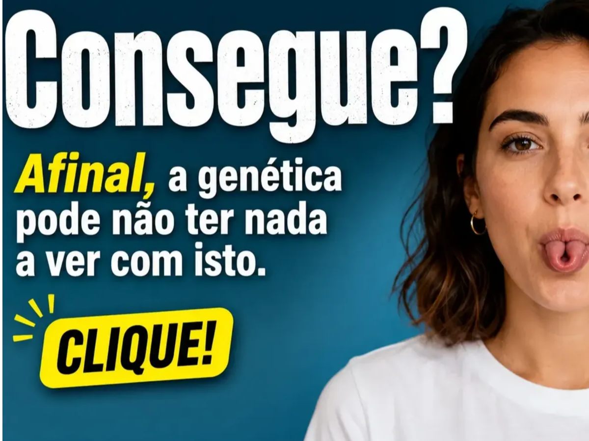 Consegue dobrar a língua em U? A ciência explica o que este gesto revela sobre o cérebro