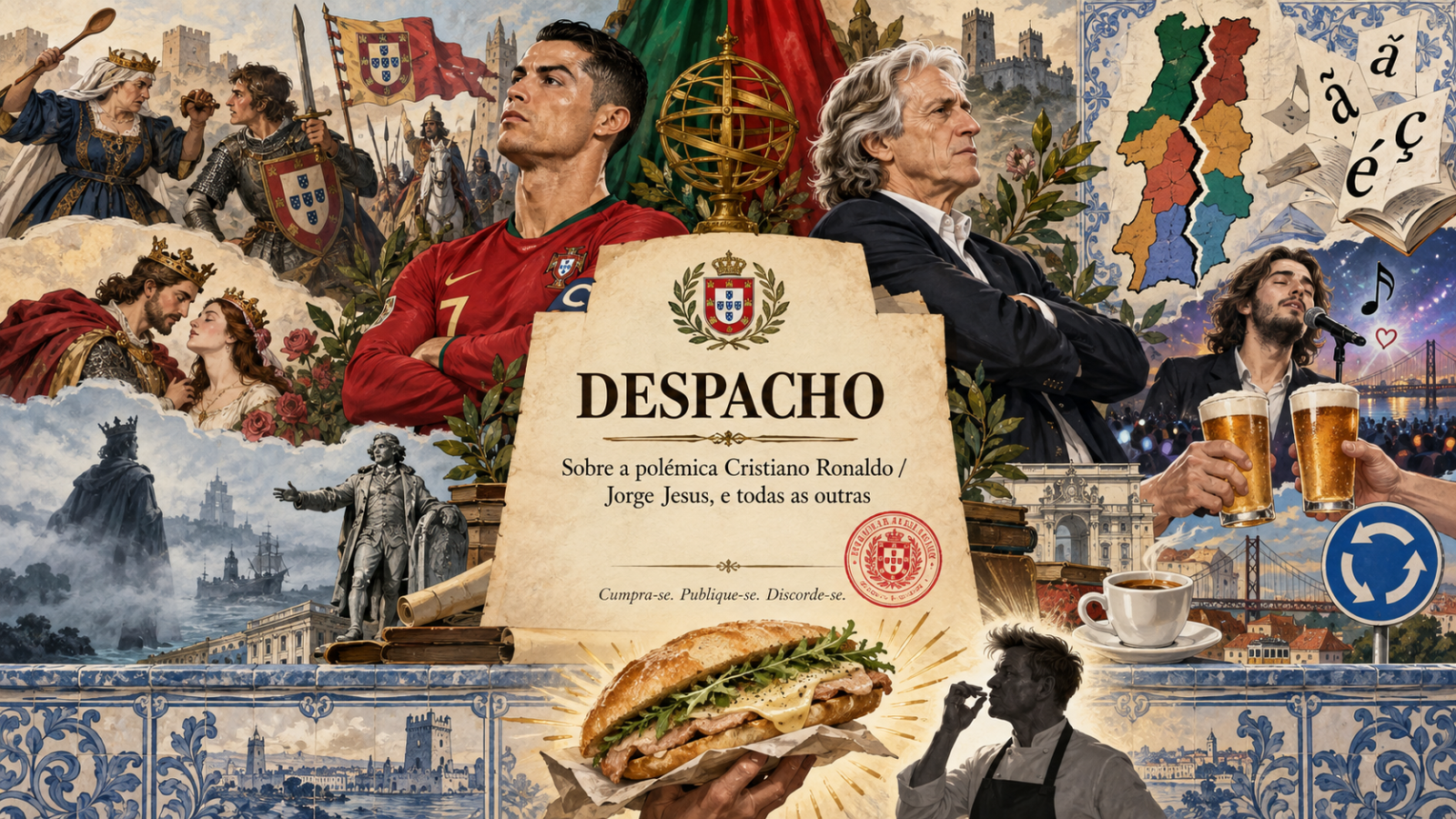 Sobre a polémica Cristiano Ronaldo / Jorge Jesus, e todas as outras
